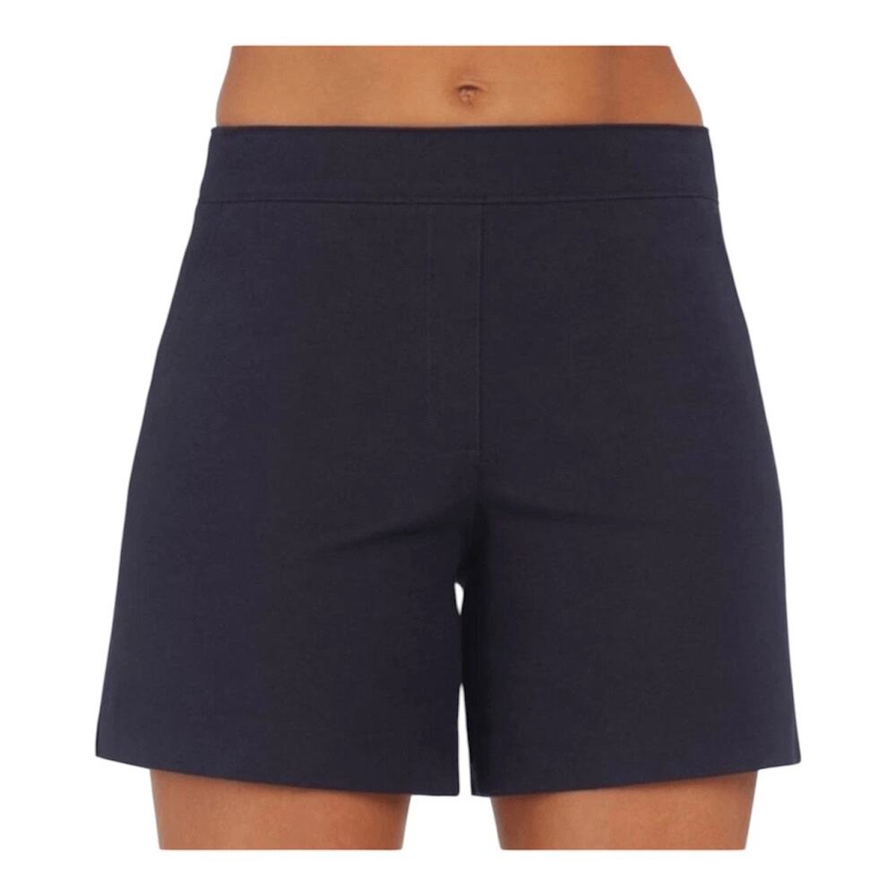 Spanx Polished 4 inch Shorts Women Blue XL NWT